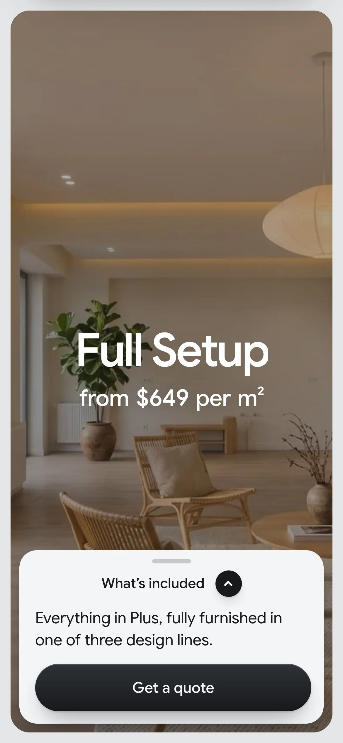 Paket Full Setup von Prime Frame Solutions auf dem Handy